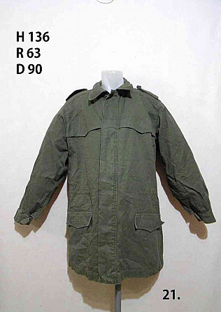 Katonai zöld kabát Szinna - fotó 3