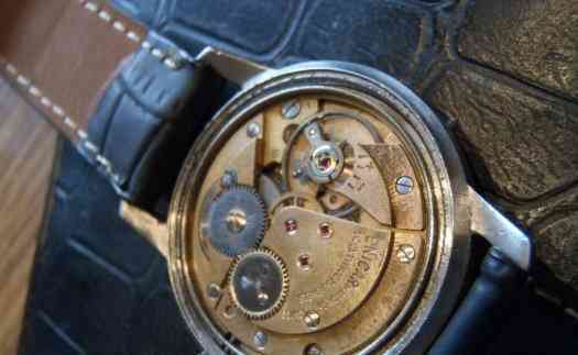 pánske náramkové hodinky  ENICAR  60-te roky  25 rubínov Pozsony