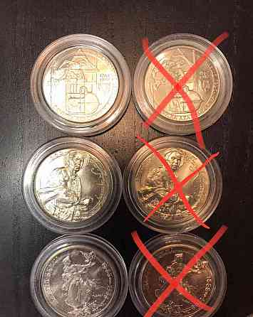 100 Kčs strieborné mince Bratislava