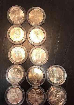 100 Kčs strieborné mince Bratislava