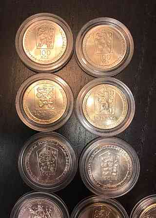 100 Kčs strieborné mince Pozsony