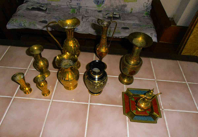 Vasen aus Messing Myjava - Foto 1
