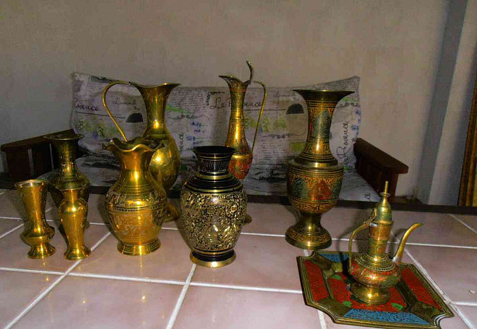Vasen aus Messing Myjava - Foto 2
