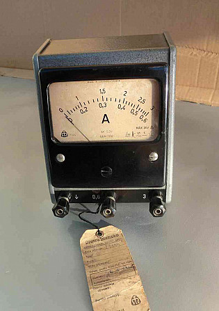 Asztali ampermérő Vágbeszterce - fotó 1