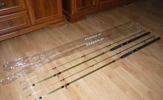I will sell new ROKROW fishing rods, 3 meters, 100-300 gr. 2 pcs - 35 euros - Prievidza - photo 1