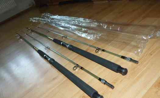 Ich verkaufe neue ROKROW Angelruten, 3 Meter, 100-300 gr. 2 Stück - 35 Euro - Priwitz - Foto 3