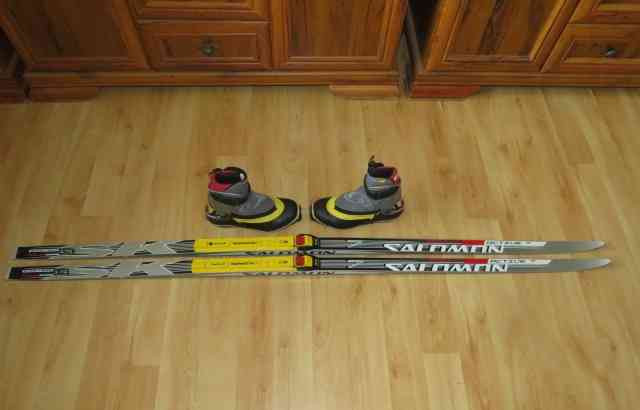 I will sell a set of skis, SALOMON, 171 cm, SNS, c.39-SKATE Prievidza - photo 1