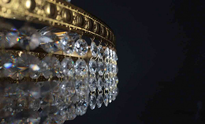 Design crystal chandelier with cascading pendants Prague - photo 7