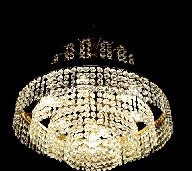 Design crystal chandelier with cascading pendants Prague - photo 1