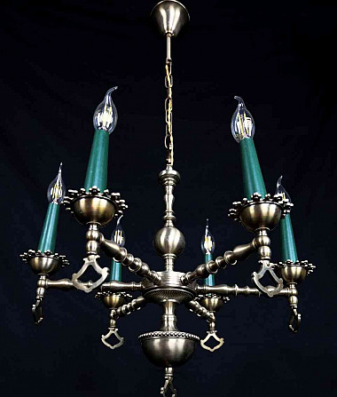 Neo-Renaissance six-arm chandelier Prague - photo 2