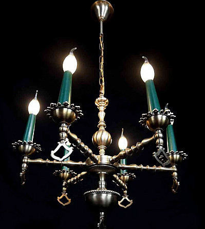 Neo-Renaissance six-arm chandelier Prague - photo 1