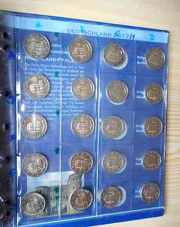 Zbierka 2€ pamätne 2004 - 2023 obeh a UNC na predaj Bratislava