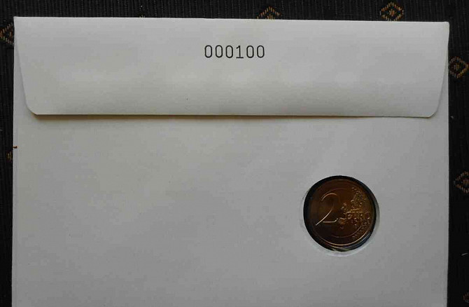 BUY 2013 numismatic envelope for the arrival of Cyril and Methodius Bratislava - photo 2