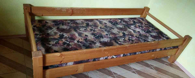 tömörfa ágy 90x200 Liptószentmiklós - fotó 1