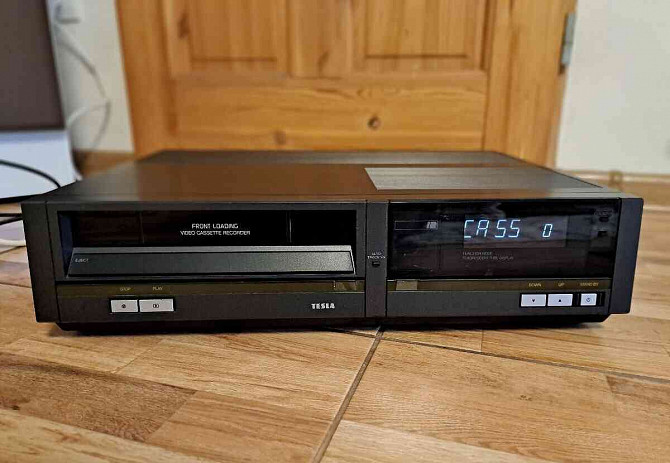 VHS Videomagnetofón TESLA VM64-65 + diaľkový ovládač Trnava - foto 1