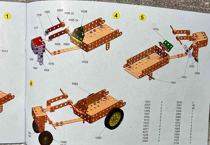 Építőkészlet MERKUR – Traktor Chrudim - fotó 8