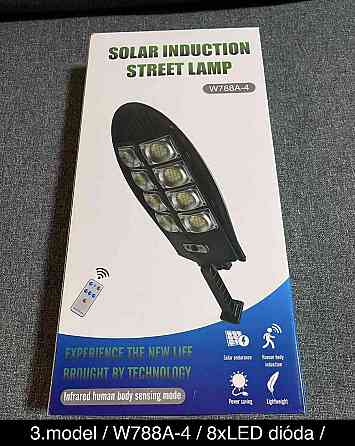 LED solárne exteriérové lampy 