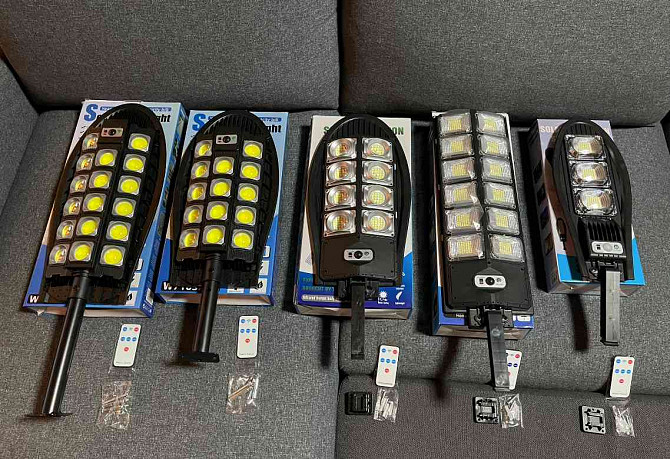 LED napelemes külső lámpák  - fotó 1