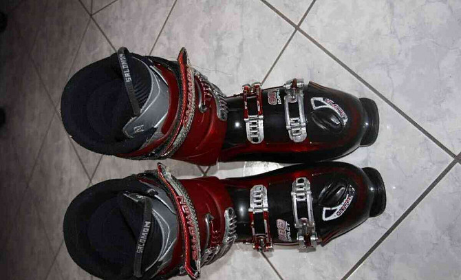 мужские лыжные ботинки 45 Atomic Пухов - изображение 5