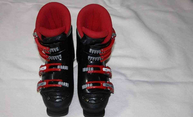Лыжи STOCKLI 110 см, лыжные ботинки Nordica Пухов - изображение 11