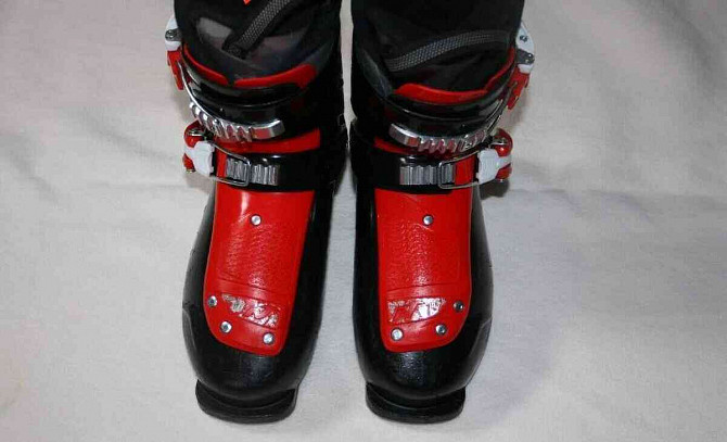 Лыжи STOCKLI 110 см, лыжные ботинки Nordica Пухов - изображение 8