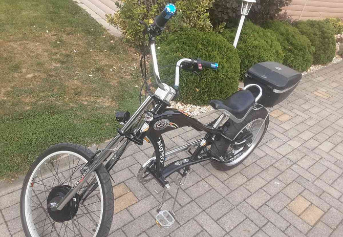 Elektromos chopper kerékpár két motorral Topoľčany - fotó 1