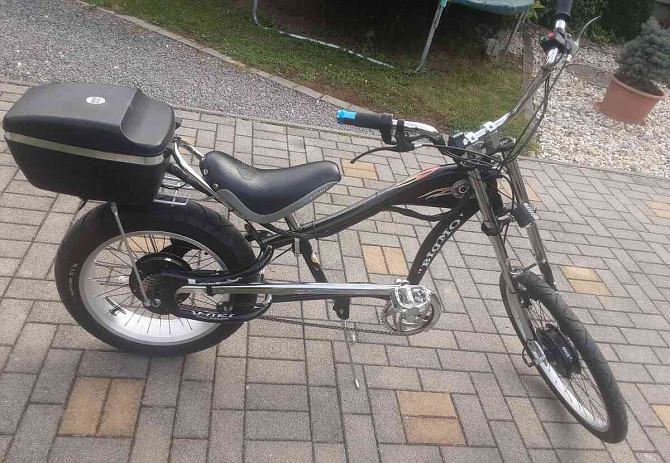 Elektromos chopper kerékpár két motorral Topoľčany - fotó 6