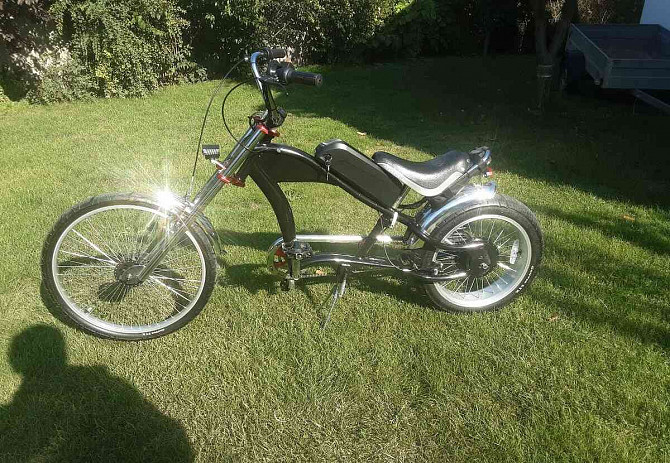 Elektromos chopper kerékpár 500 W-os motorral Topoľčany - fotó 1