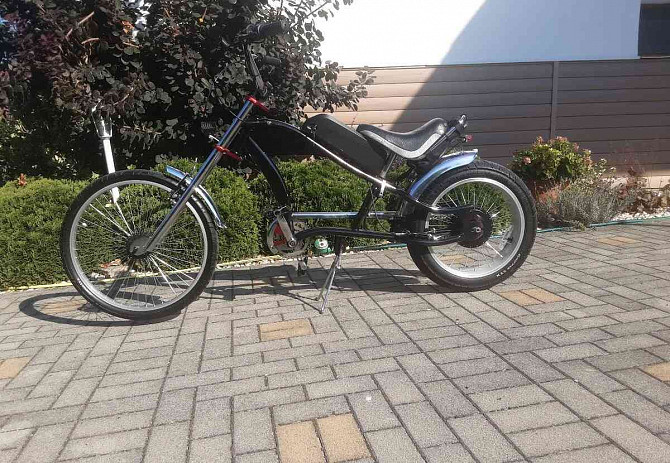 Электрический велосипед-чоппер с двигателем мощностью 500 Вт. Topoľčany - изображение 2