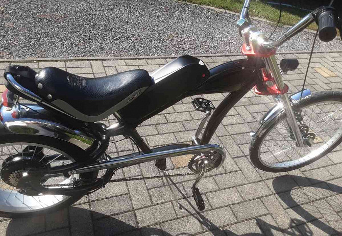 Электрический велосипед-чоппер с двигателем мощностью 500 Вт. Topoľčany - изображение 6