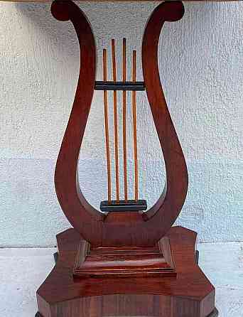 Biedermeier lýrový stolík - (lýrovka) Neuhäusel