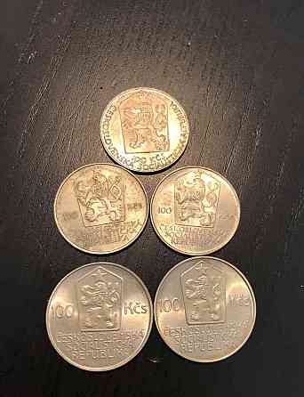 100kcs strieborné mince Bratislava