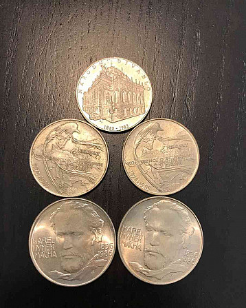 100-Kcs-Silbermünzen Bratislava - Foto 1