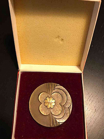 Медаль, мемориальная доска, моя родная Братислава. Братислава - изображение 2