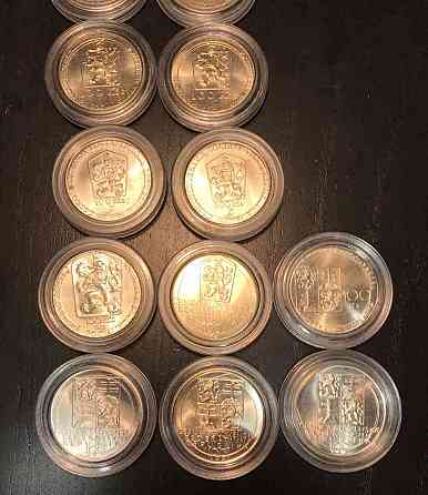 100 Kčs strieborné mince Pozsony