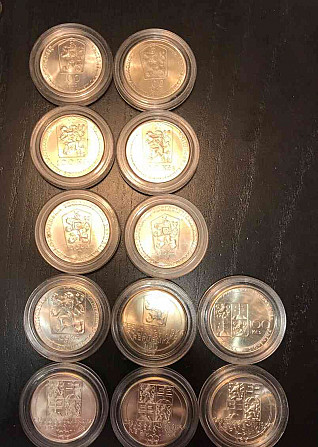 Серебряная монета 100 крон Братислава - изображение 4