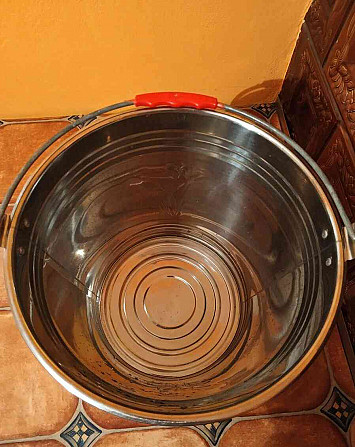 Stainless steel bucket, bucket Svidník - photo 2