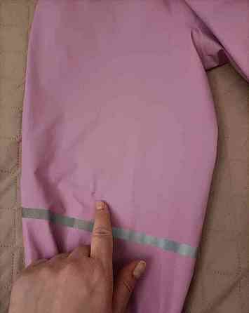 Nohavice do dažďa dievčenské, č. 98, ružové Kassa