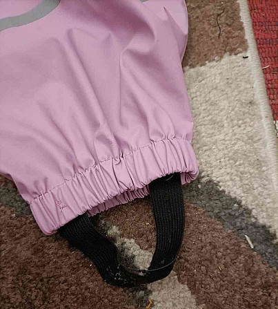 Girls' rain pants, no. 98, pink Kosice - photo 2