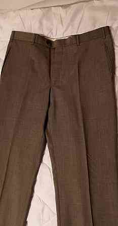Pánske elegantné nohavice v.54 nové hnedé Trentschin