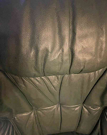 Leather sofa set - green Bratislava - photo 3