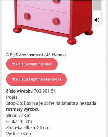 Ikea Mammut chest of drawers Bratislava - photo 10