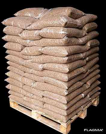Pellet (fuel granule) 6 and 8 mm in big-bags, shipping from production (B), (A2), (A1) Bratislava