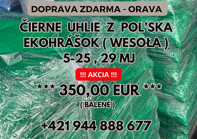 POĽSKÉ SLIEZSKE UHLIE - EKOHRÁŠOK ORAVA | DOPRAVA ZDARMA Dolný Kubín - foto 6